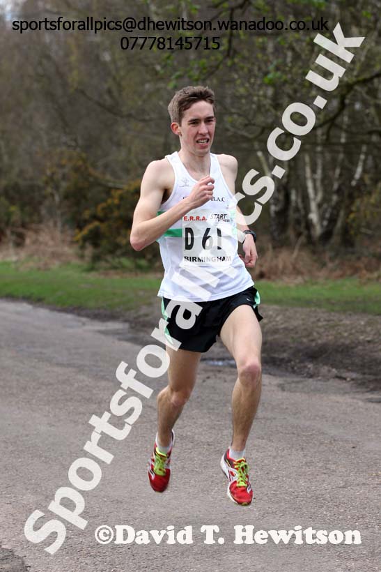 Senior mens English National 12 Stage Road Relay, 2016 English National 12 and 6 Stage Road Relays, Sutton Coldfield, Birmingham. Photo: David T. Hewitson/Sports for All Pics